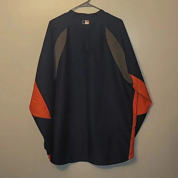 Detroit Tigers Men's XL windbreaker rain jacket pullover chest zipper LOT D6 - Picture 6 of 6